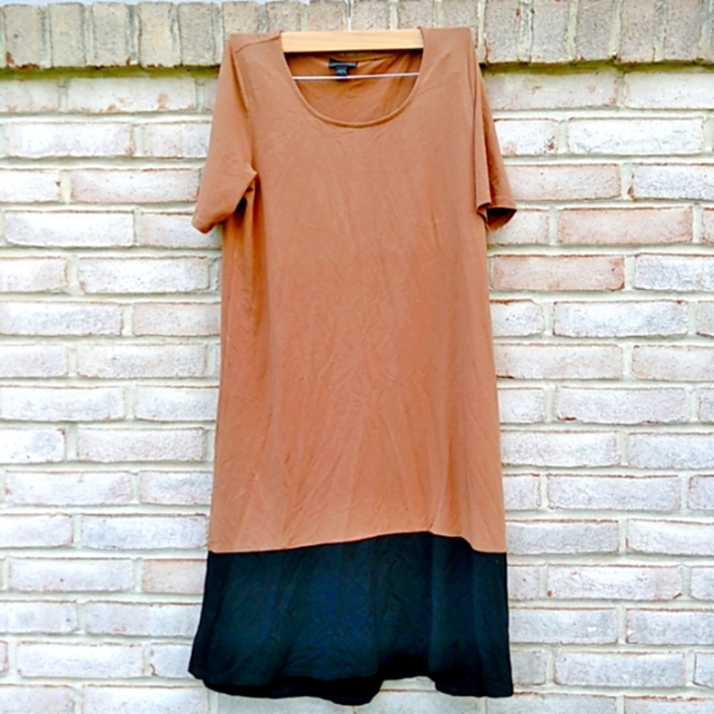 J jill | Fall transition colorblacl short dress small